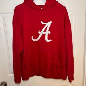Alabama Crimson Tide Hoodie Men XL Red Sweatshirt Sweater NCAA